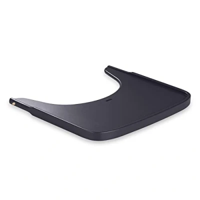 Immagine di hauck Vassoio Seggiolone Alpha Wooden Tray in Legno di Faggio Cert. FSC®, per Pappa Alpha+ e Beta+, Bordo Rialzato Grigio Scuro