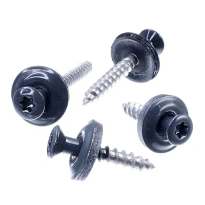 Immagine di SECCARO Vite Spengler, 4,5 x 65 mm, RAL 7016, in acciaio inox A2, guarnizione EPDM 15 TX/esagono incassato, 75 pezzi