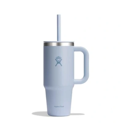 Immagine di HYDRO FLASK Travel Tumbler 709ml (24 oz) con Coperchio a incastro per cannuccia chiudibile Acciaio inossidabile resistente agli schizzi Surf