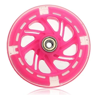 Immagine di Unbekannt Ruote con luci a LED, per pattini in linea, 120 mm