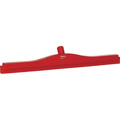 Immagine di Vikan rubber POLYPROPYLENE Frame Bench doppia lama lavavetri, 7714, Red, 1