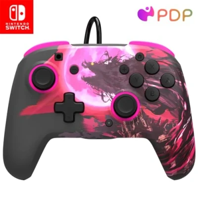 Immagine di PDP Nintendo Switch Controller with 3.5mm Audio Jack Compatible Switch/Lite/OLED REMATCH by Calamity Ganon
