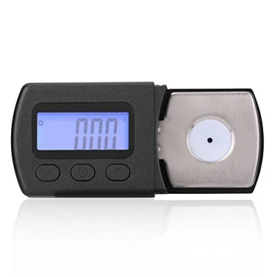 Immagine di Asixx Calibro di stilo, Stylus Force Gauge con schermo LCD Cartuccia digitale Stilo Tracking Scala 0,01 g peso calibrazione 5g