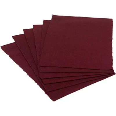 Immagine di DII Basic Everyday Set di tovagliette, 13 x 19, 100% cotone, a costine, 6 pezzi