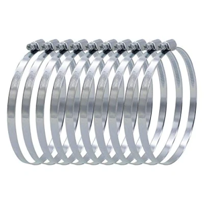 Immagine di VARIOSAN Fascetta Stringitubo Set 11091, 10 pezzo, Campo di serraggio 100 120 mm, Larghezza 9 W1