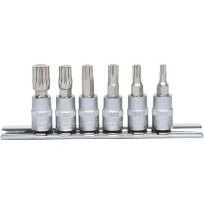 Immagine di KS TOOLS 911.1547 Set bussole Acciaio al cromo vanadio 1/4 Quadrato