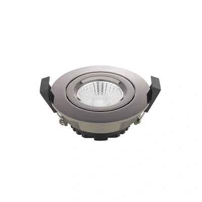 Immagine di Sigor Spot LED da incasso a soffitto Diled, Ø 8,5 cm, 6 W, Dime LED, cromo