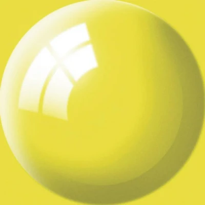 Immagine di Vernice a base dacqua Revell 36112 Giallo (lucido) Codice colore: 12 colore RAL: 1018 Barattolo 18 ml