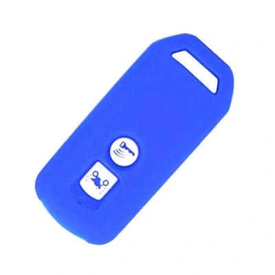 Immagine di Happyit Custodia in silicone per chiave auto a 2 pulsanti (blu)