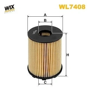 Immagine di WIX FILTERS WL7408 filtro olio Cartuccia FIAT: 500 Hatchback, Panda II Punto OPEL: Corsa D Hatchback