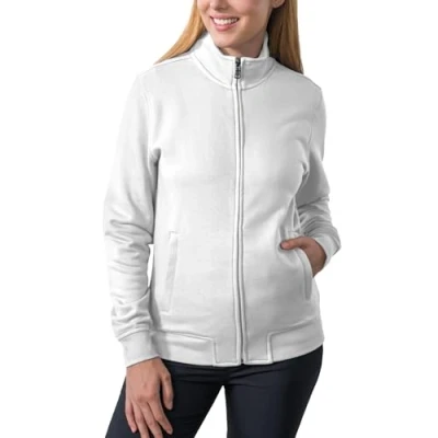 Immagine di HRM 1002 Felpa con Cappuccio, Bianco, S Donna