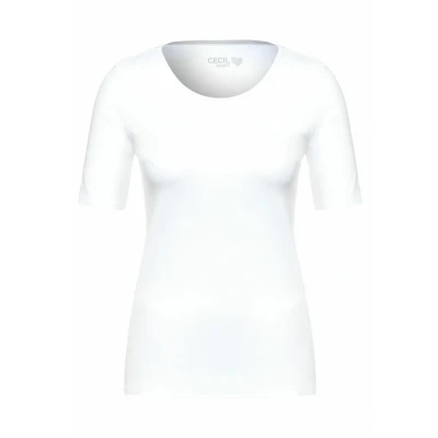Immagine di Cecil Tshirt basic, Donna, Taglia: XS, Weiß