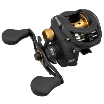 Immagine di Lew&#039;s Classic Pro Speed Spool SLP Baitcast Mulinello da pesca, rapporto di trasmissione 7,5:1, telaio in grafite, 5 cuscinetti a sfera acciaio inox premium.