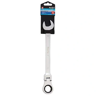 Immagine di Blue Spot Tools 05119 Chiave a cricchetto in cromo vanadio, 22 mm, testa flessibile (180)