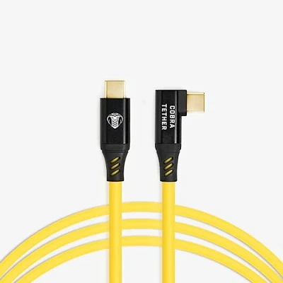 Immagine di CobraTether Cavo USB C a 90, 10m, giallo