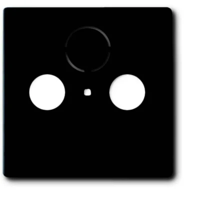 Immagine di Presa SAT Placca di copertura Busch Jaeger Nero intenso (RAL 9005), 2CKA001724A4298