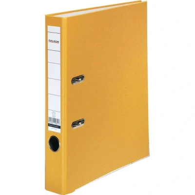 Immagine di Falken Raccoglitore PP Color DIN A4 Larghezza dorso: 50 mm Giallo 2 archetti 9984139