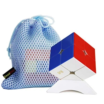 Immagine di OJIN Yongjun YJ MGC2 Elite M 2x2 Puzzle Cube 2 strati 2x2x2 MGC con un treppiede cubo e una borsa (Senza Adesivo)