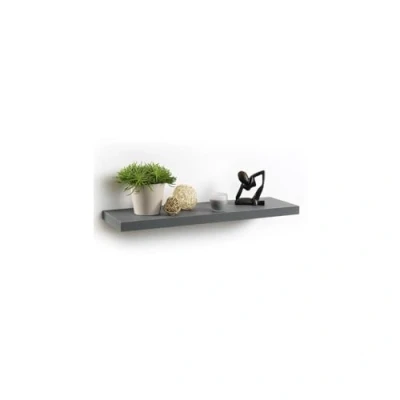 Immagine di Modul&#039;Home 6RAN792BC Mensola in MDF, 75 x 22,8 3,4 cm, colore, pannello Grigio/Antracite, P22,8 cm
