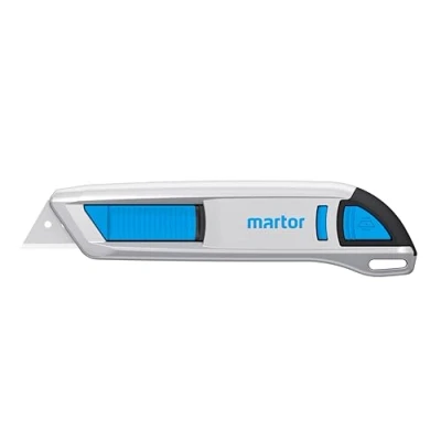Immagine di Martor 50000410.02 Coltello di sicurezza SECUNORM 500 con lama trapezoidale 1 pz.