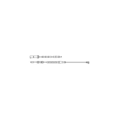 Immagine di DELPHI LZ0224 Kit contatti segnalazione, Usura guarnizione freno
