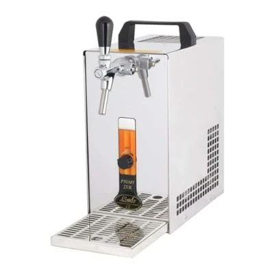 Immagine di Spillatore Birra con Pompa a Membrana PYGMY 20/K, Dispenser Birra, Macchina per 1 Linea, 25 Litri/h Green Line