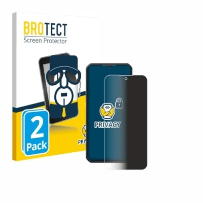 Immagine di brotect (2 Pezzi Pellicola Privacy per Oukitel WP35 5G [Anti Spy, Protettiva Chiara, Blue Light Filter]