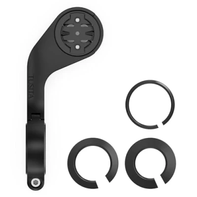 Immagine di TUSITA Supporto Anteriore a Filo Compatibile con Garmin Edge GPS Computer da Bici, Adatto per Manubri 22.2mm, 25.4mm, 31.8mm