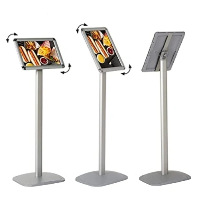 Immagine di Supporto per informazioni in formato A3 (420 x 297 mm), alluminio, colore: argento
