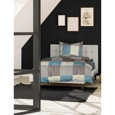 Immagine di Bierbaum Biancheria da letto 6277 Renforcé, 100% cotone, disegnata in Germania, moka 04, 155 x 220 + 80 cm, dimensioni comfort