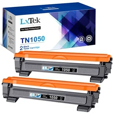 Immagine di LxTek Purify TN1050 Compatibili per Brother TN 1050 Cartucce di Toner DCP 1612W MFC 1910W HL 1210W 1212W 1110 1112 1510 1512 1610W 1810 (Nero, 2 Pack)