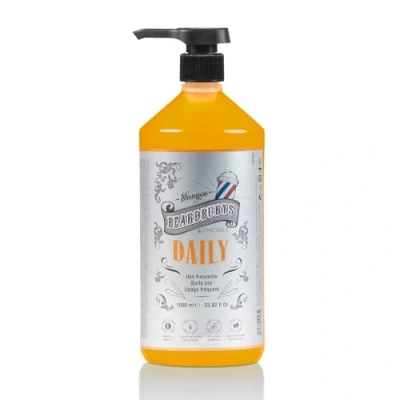 Immagine di Beardburys Daily Soft Shampoo per uso frequente Detersione delicata tutti i tipi di capelli, Formula idratante e senza solfati capelli sani morbidi 1 litro