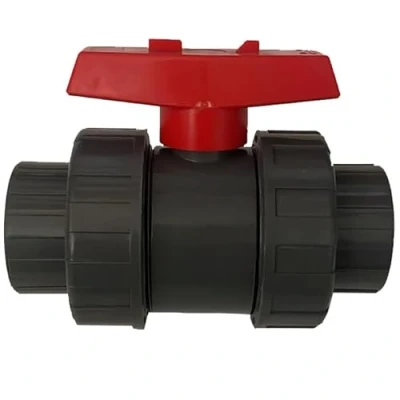 Immagine di Suinga VALVOLA sfera PVC ROSCATA 50MM Chiave a filettata 1 1/2&quot;