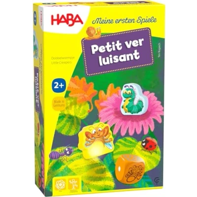 Immagine di HABA 303640 I miei primi giochi Piccolo verme luccicante per bambini da 2 anni 303640, Colorato