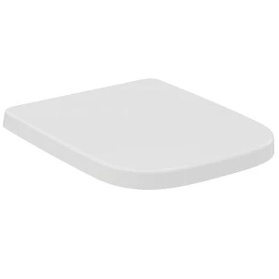 Immagine di Ideal Standard T453101 Sedile WC con chiusura Avvolgente, Dedicato alla serie i.Life A, Bianco, 44.5 x 36 cm