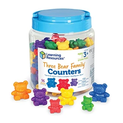 Immagine di Learning Resources Set di figurine a forma orsi Three Bear Family , 6 colori
