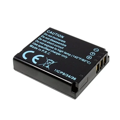 Immagine di Batteria Accumulatore Per Panasonic Lumix DMC LX2, 1100mAh sostituito: CGA S005, Fuji NP 70, Leica BP DC4, Ricoh DB 60