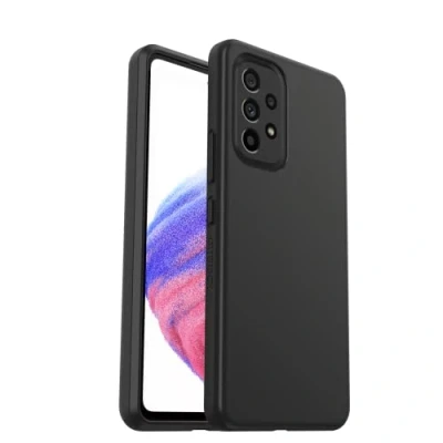 Immagine di OtterBox cover per Samsung Galaxy A53 5G Sleek, resistente a shock e cadute, Sottile, testata norme anti caduta MIL STD 810G, Nero, Senza Retail Package