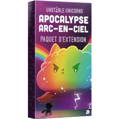 Immagine di Asmodee TeeTurtle Unstable Unicorns Estensione: Apocalypse Arc en ciel Giochi da tavolo di carte per adulti e bambini a partire dagli 8 anni 2 giocatori Versione