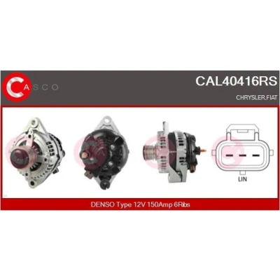Immagine di CASCO CAL30124AS Alternatore 12V 65A FIAT: Punto I Hatchback, Strada Pick up, Marea Sedan, LANCIA: Y, Dedra DELTA 2