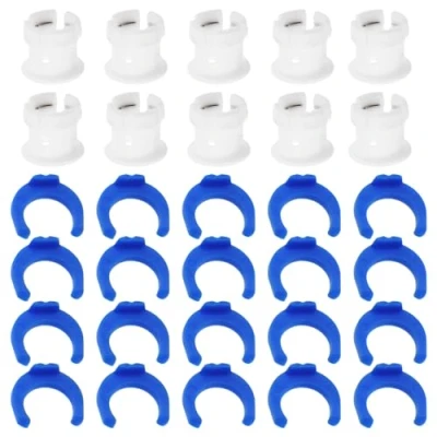 Immagine di YINETTECH Set di 10 clip accoppiamento per tubi estrusore stampante 3D, accessori hotend compatibili con tubo Ultimaker 2 Um diametro fisso 6 mm