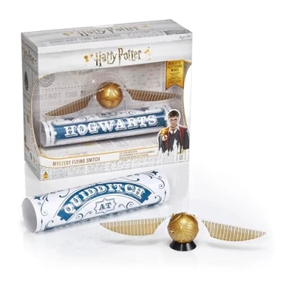 Immagine di WOW! STUFF Mystery Flying Golden Snitch Sembra levitare magicamente Wizarding World Regali ufficiali di Harry Potter, oggetti da collezione e giocattoli, oro
