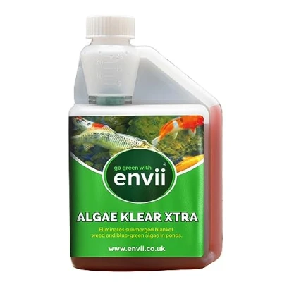 Immagine di envii Algae Klear Xtra Agisce Modo e in Rapidamente Mirato Contro per laghetti alghe rimozione 500ml Tratta 10.000 Litri