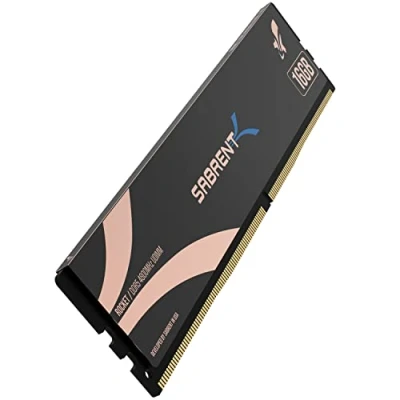 Immagine di SABRENT Modulo di Memoria Rocket DDR5 U DIMM 16GB 4800MHz per Computer Desktop e PC (SB DR5U 16G)