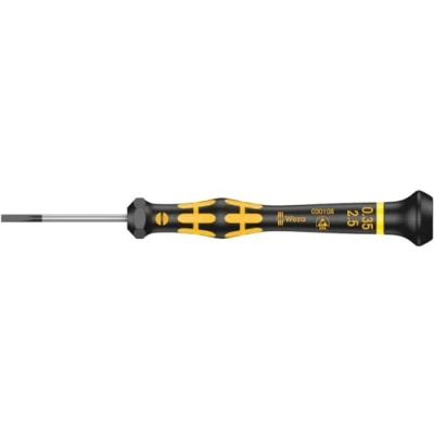 Immagine di Wera 1578 a Kraftform Micro ESD Cacciavite taglio Larghezza della lama: 2.5 mm Lunghezza 40