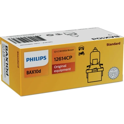 Immagine di PHILIPS 12614CP Lampade 12 3 Lampada con attacco di plastica B10d