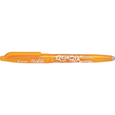 Immagine di Pilot Frixion Rullo cancellabile, linea medium, 0,7 mm, colore: Arancione albicocca