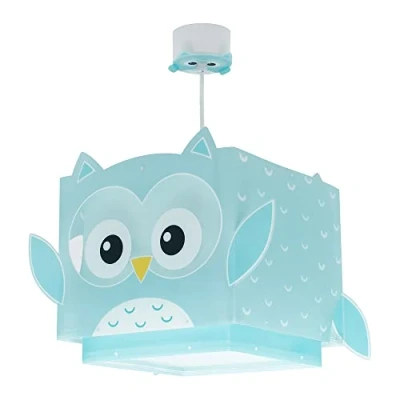 Immagine di Dalber Lampada da soffitto a sospensione per Bambini Little Owl gufo animali