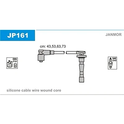 Immagine di JANMOR JP161 Kit Cavi Accensione HONDA: CR V 1, CRX 2