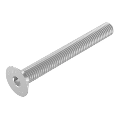 Immagine di Vite a testa svasata SECCHARO M10 x 90 mm, acciaio inox V2A VA A2, DIN 7991 / ISO 10642, esagono incassato, 20 pezzi